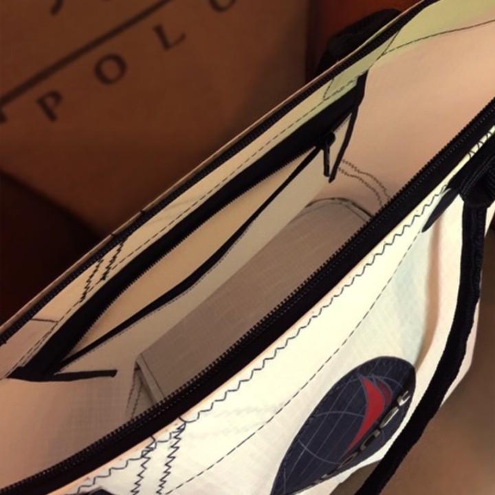 Shopping bag with Zip