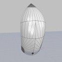 Spinnaker symétrique coupe triradiale