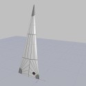 Grand-voile enrouleur coupe triradiale